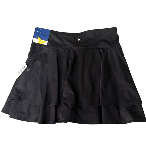 High-Rise Powersoft Black Athletic Skort With Inner Shorts By Old Navy Small Siz - Picture 4 of 6